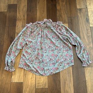 La Vie Rebecca Taylor floral blouse